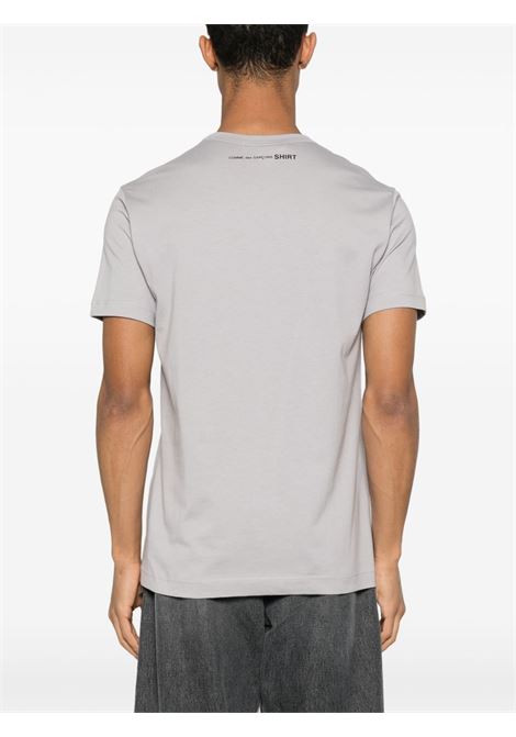 t-shirt knit uomo grigia COMME DES GARÇONS SHIRT | FO-T0242